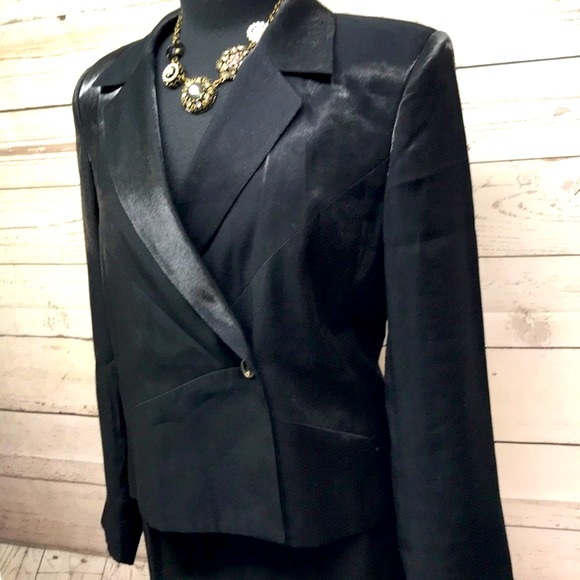 Harve Benard Evening Tuxedo Skirt & Jacket Set - Picture 9 of 14
